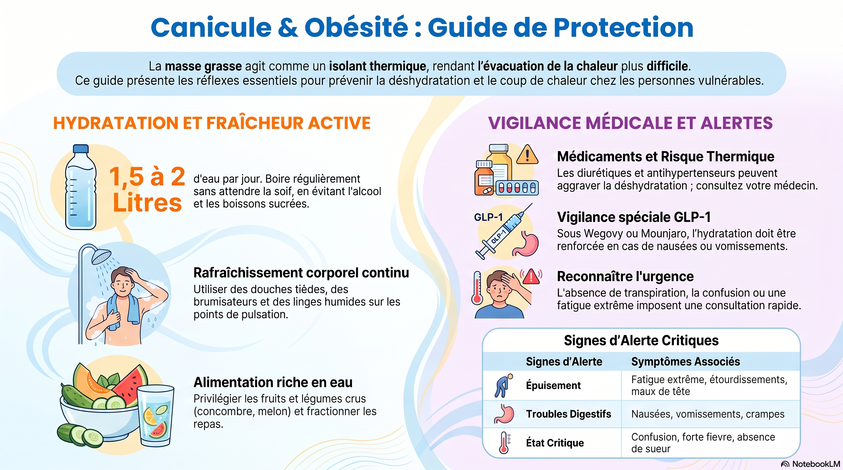 Guide canicule et obesite